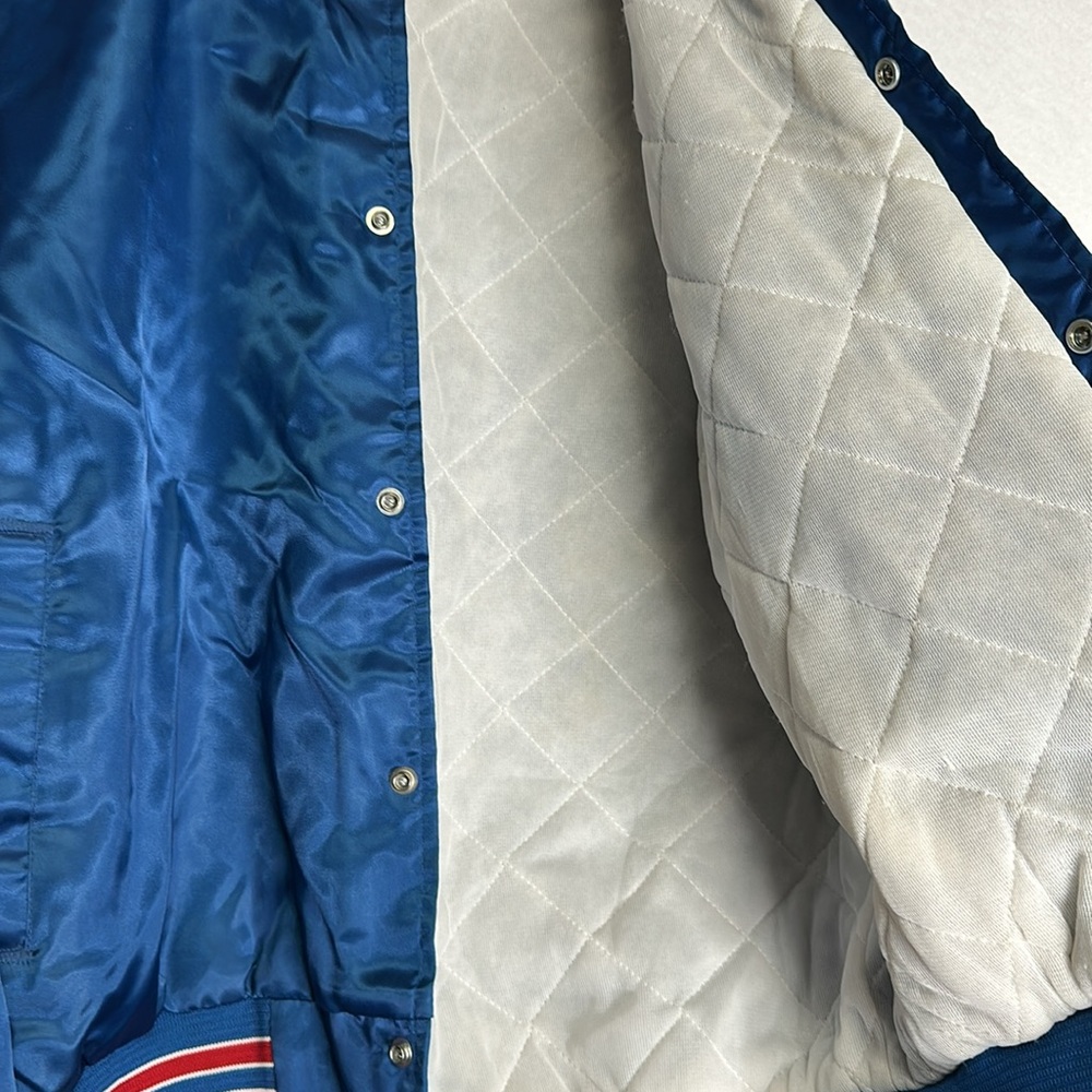 Vintage 1980s New England Patriots Bomber Jacket - Picture 6 of 7